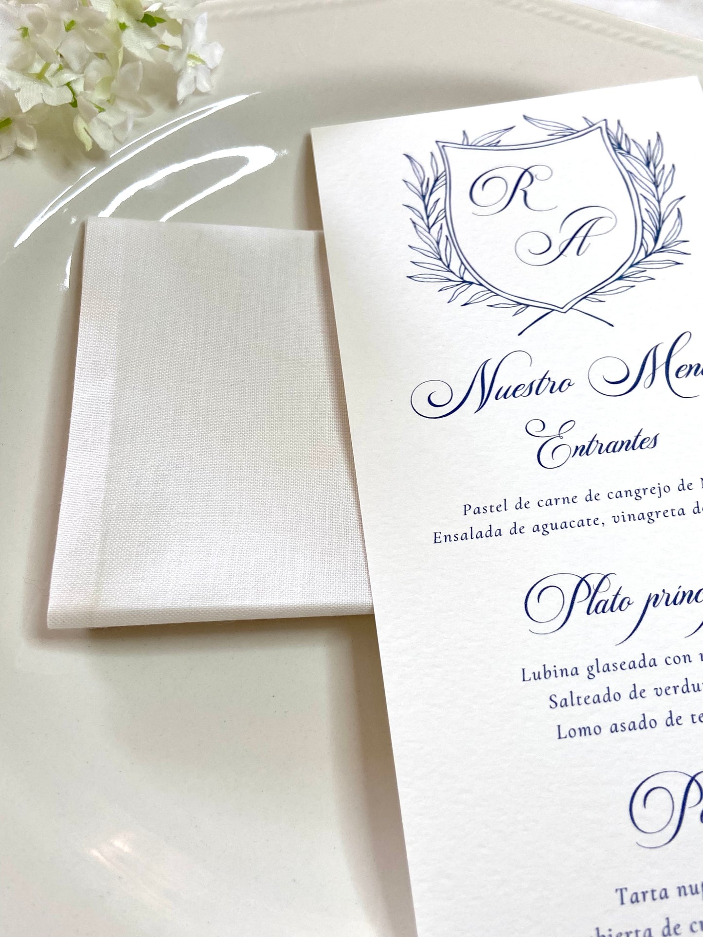 Menú Boda ''Escudo Elegante''