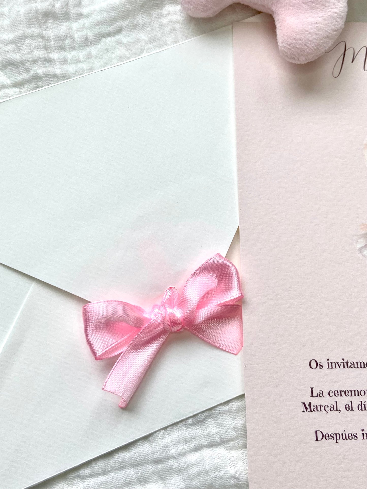 Invitación Bautizo ''Conejito Vintage''