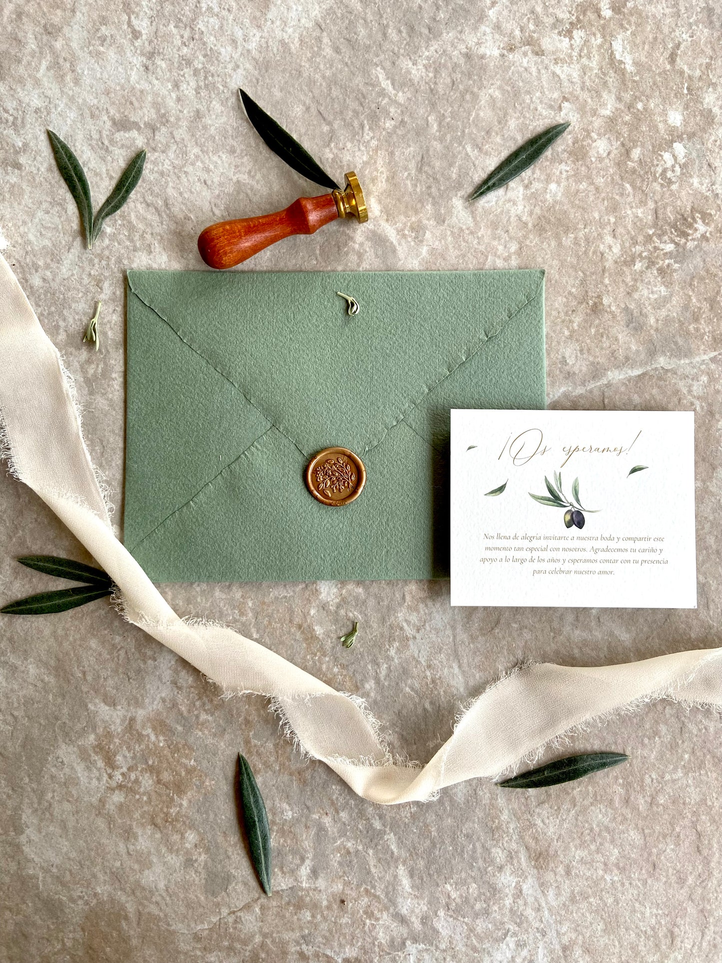 Invitación Boda ''Olivo''