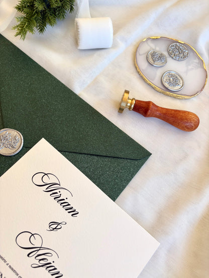 Invitación Boda “Bosque Invernal”