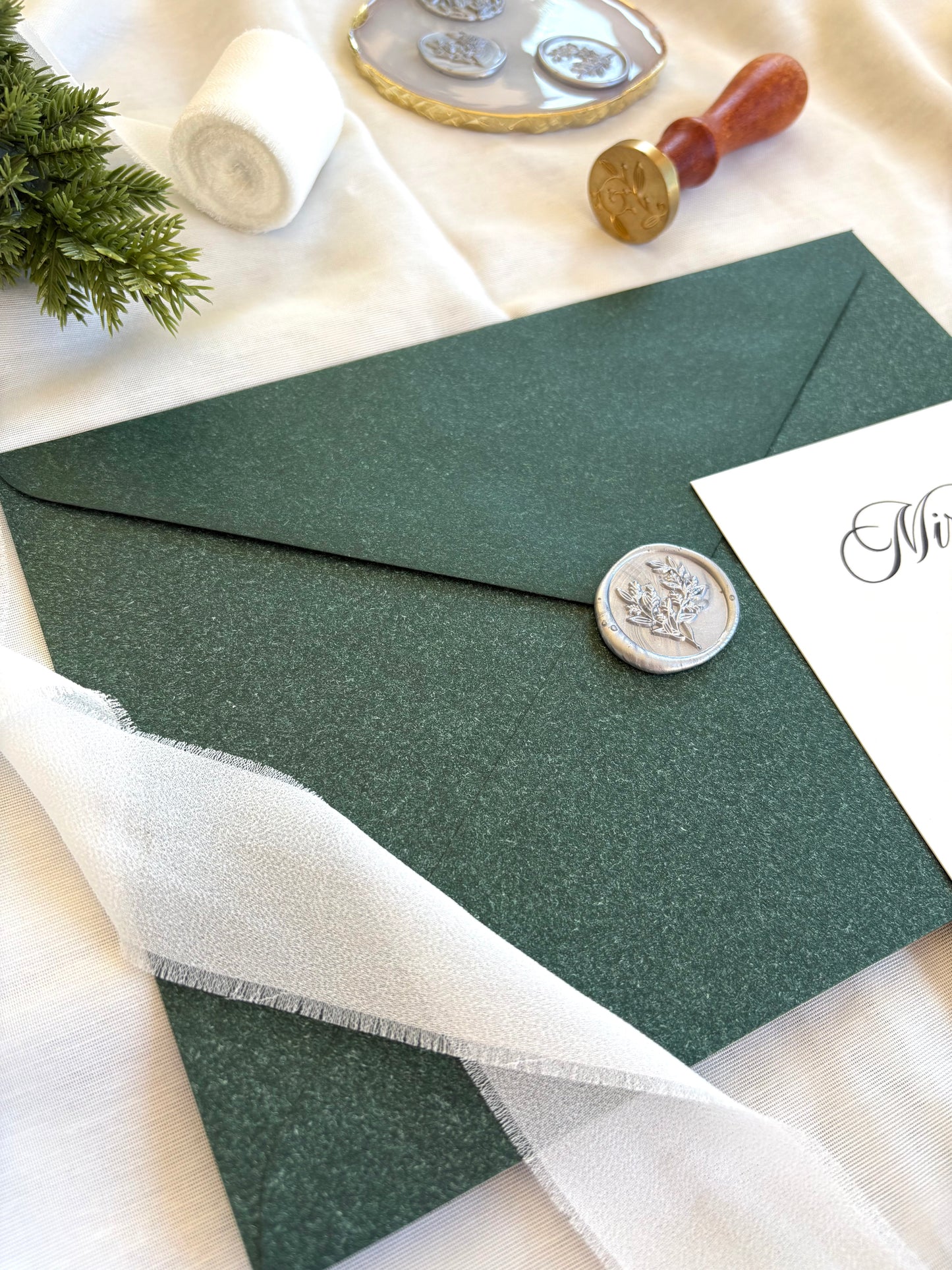 Invitación Boda “Bosque Invernal”