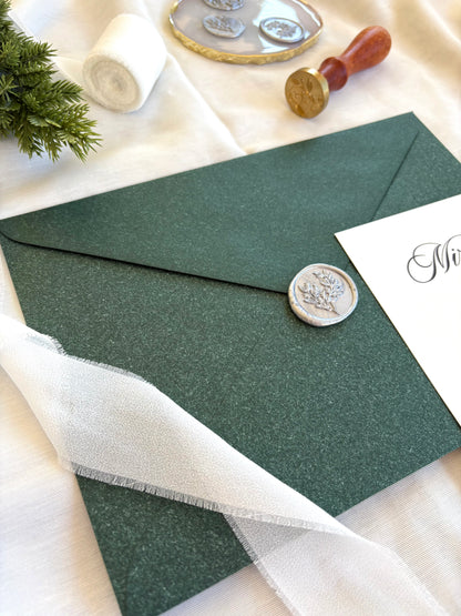 Invitación Boda “Bosque Invernal”