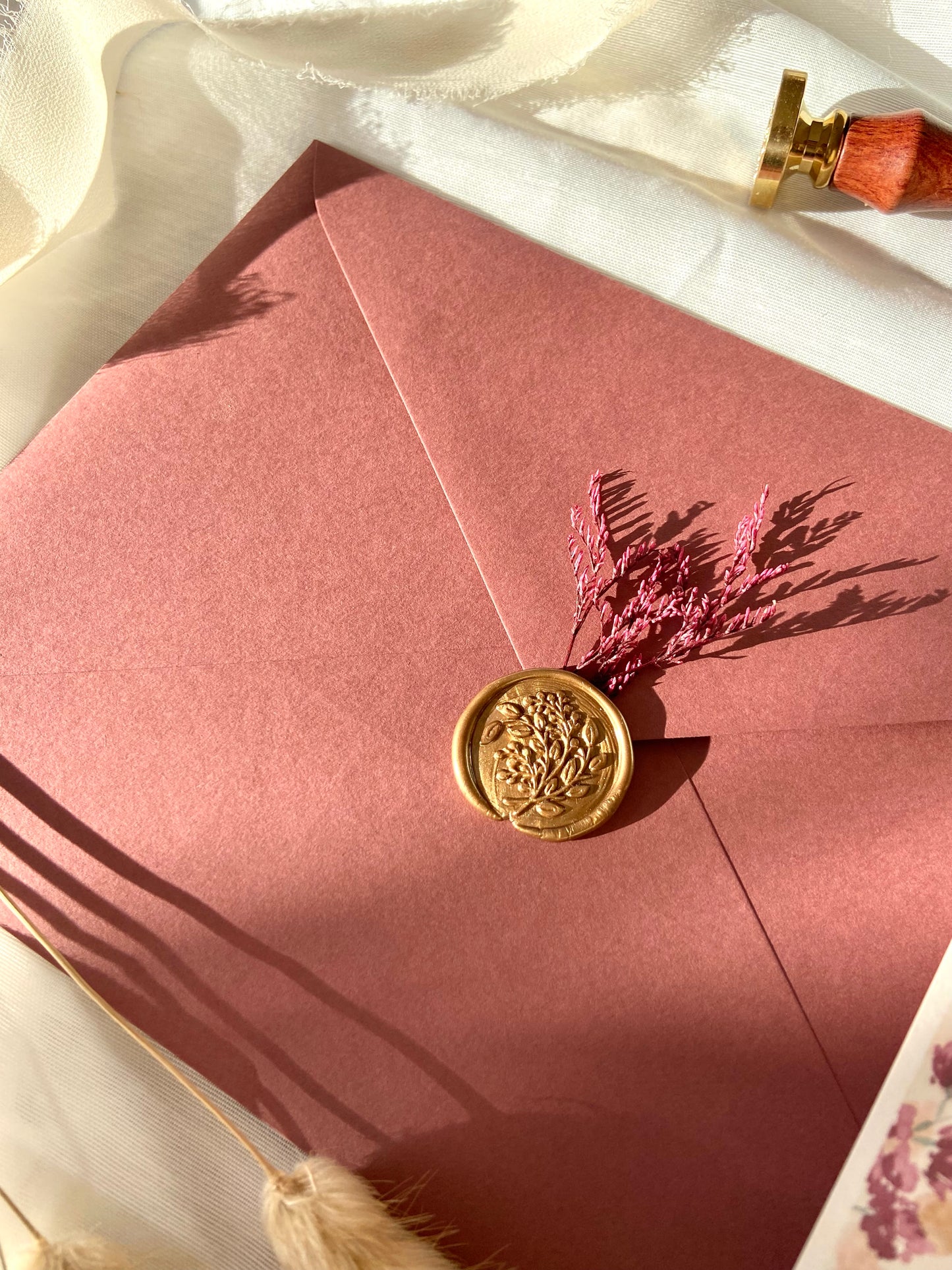 Invitación Boda “Armonía Otoñal”