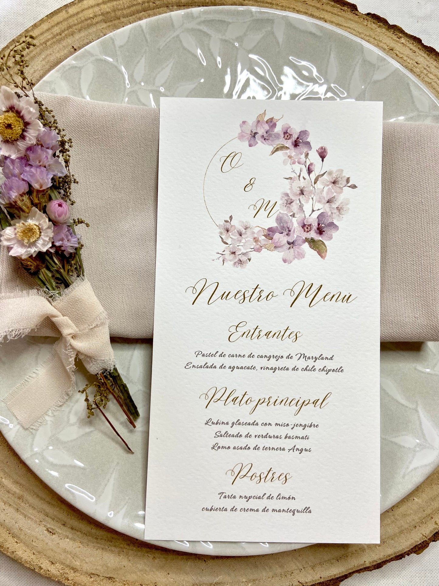 Menú Boda ''Malva''