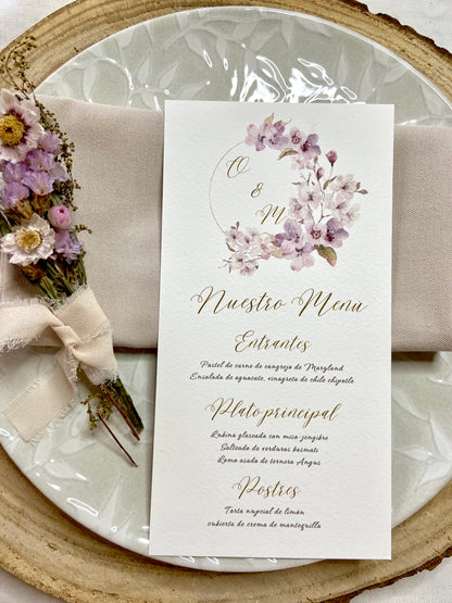 Menú Boda ''Malva''