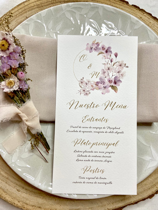 Menú Boda ''Malva''