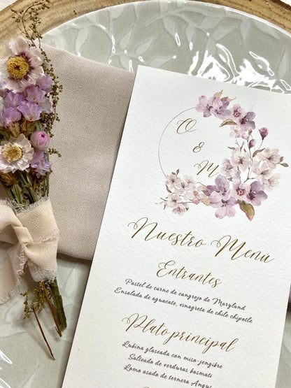 Menú Boda ''Malva''
