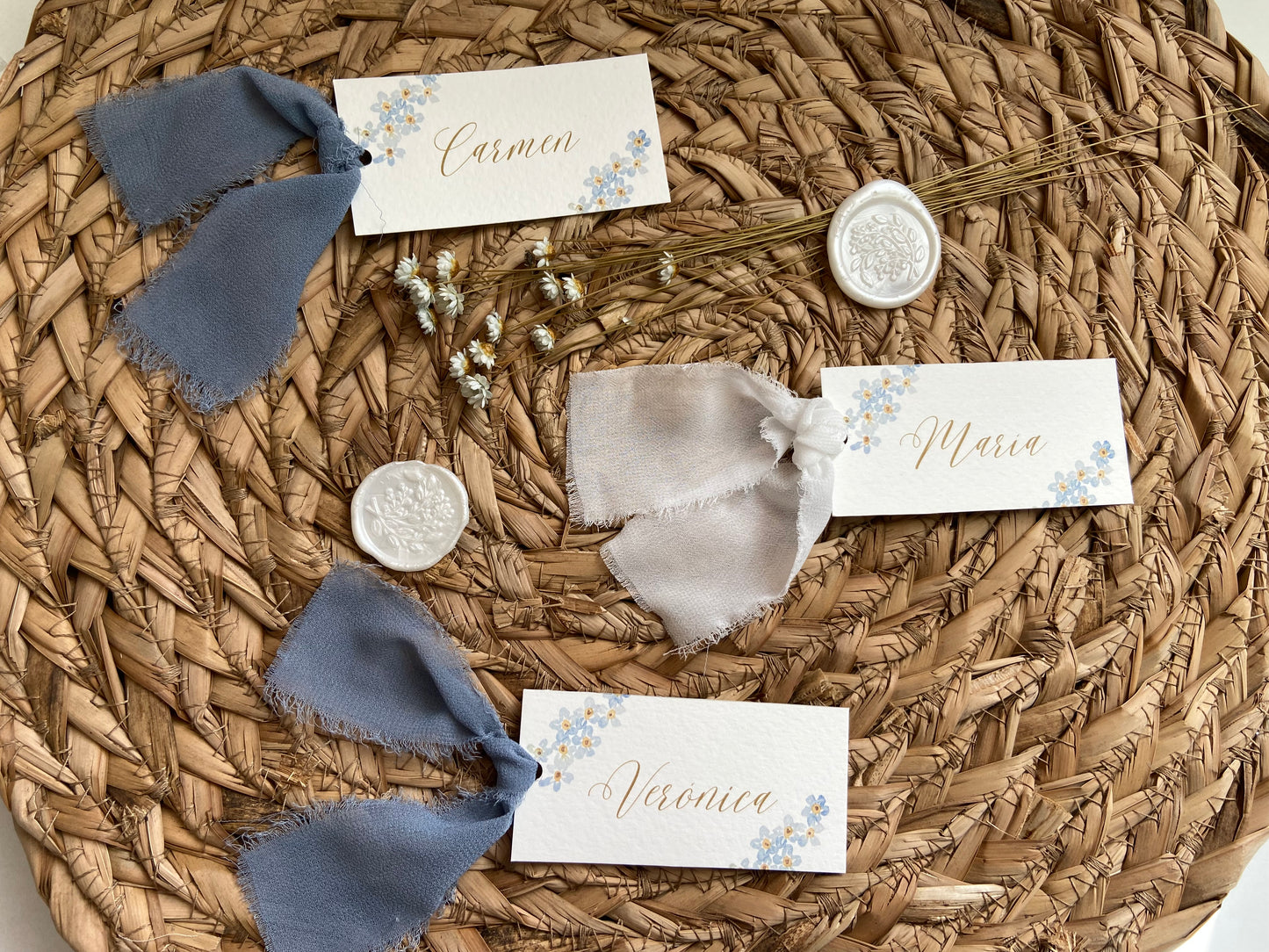 Marcasitios Boda ''Floral Blue''