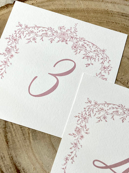 Mesero Boda ''Rosa Vintage''
