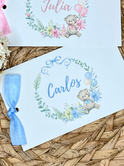 Marcasitios Bautizo ''Corona Osito''