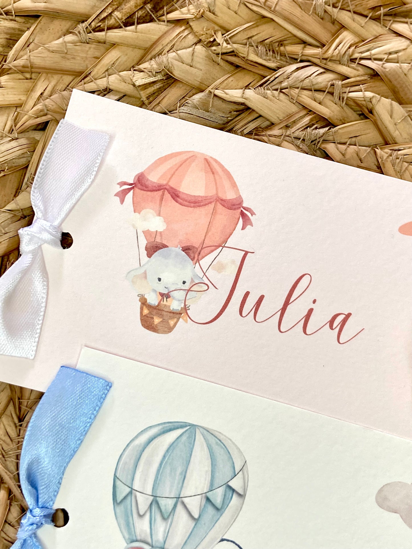 Marcasitios Bautizo "Elefantes Globo Aerostático"