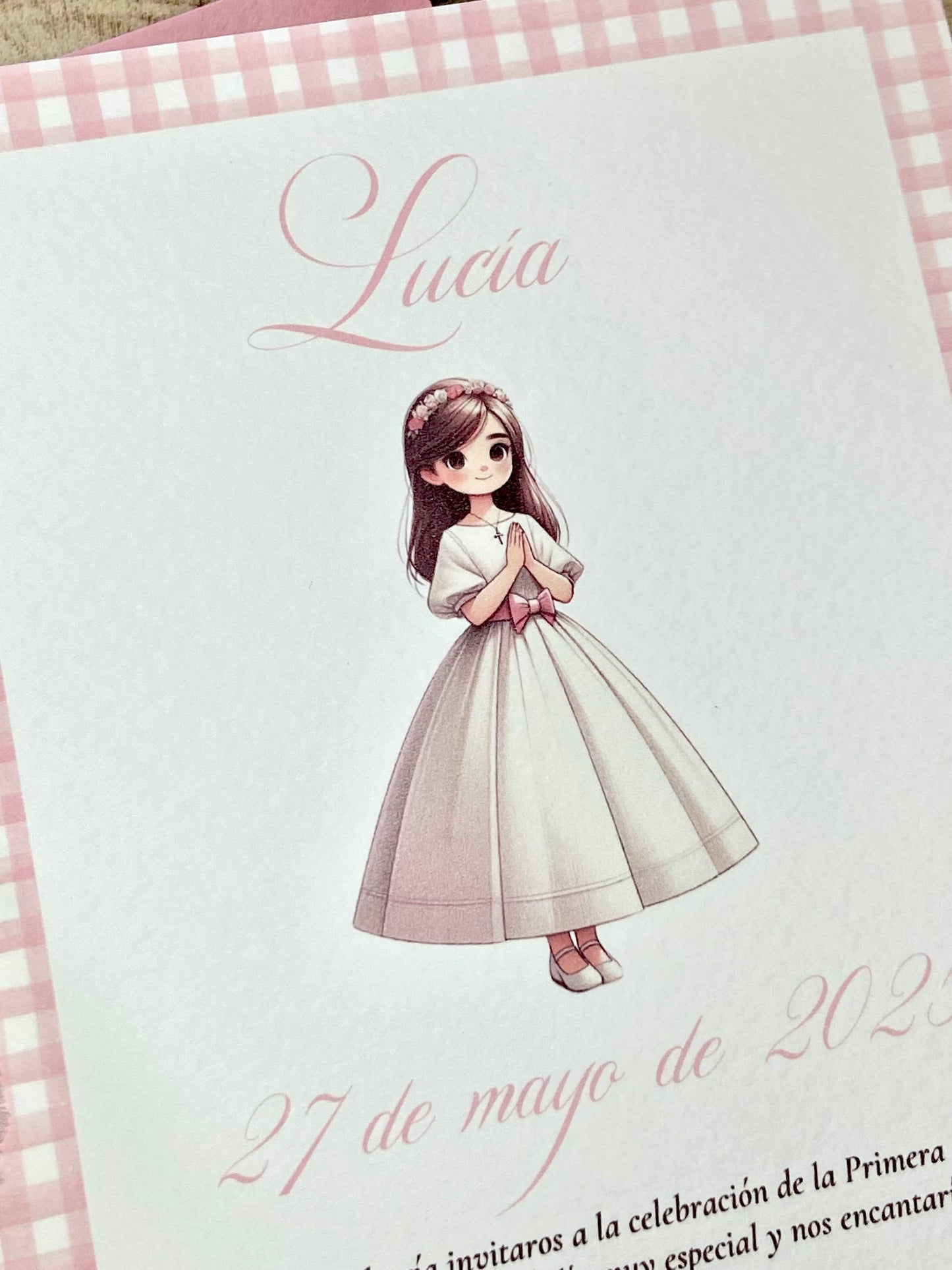 Invitación Comunión