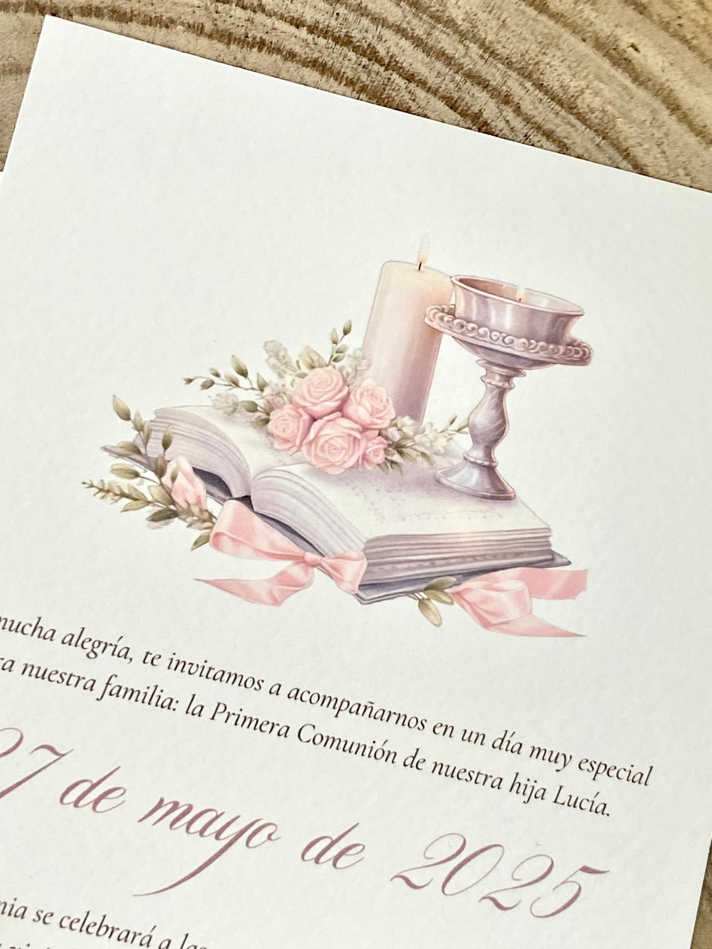 Invitación Comunión