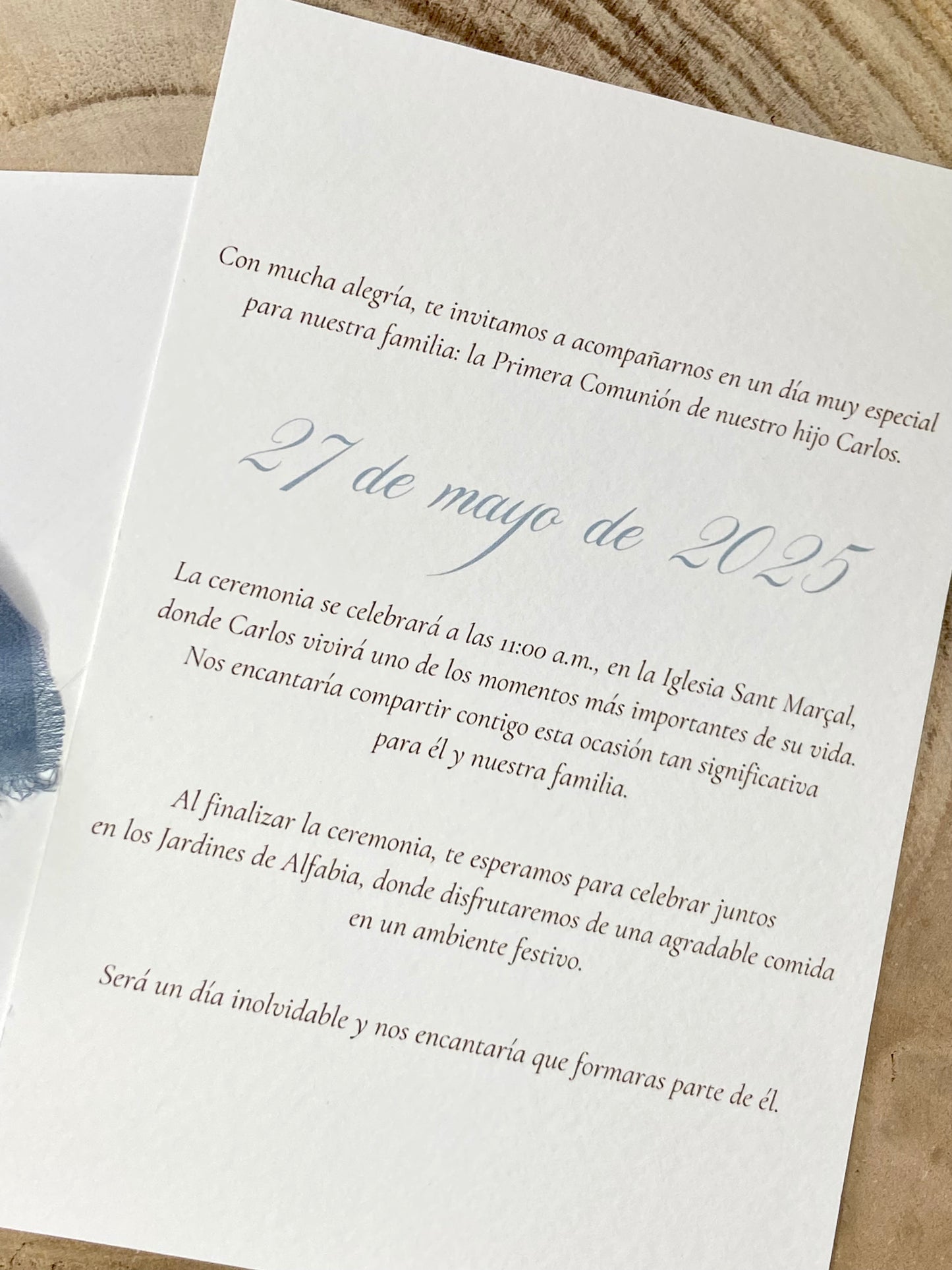 Invitación Comunión