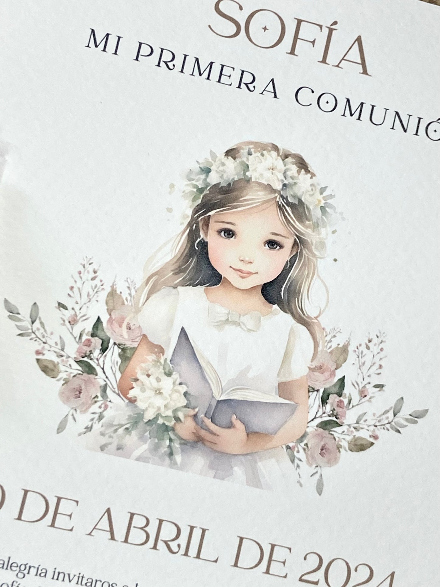Invitación Comunión