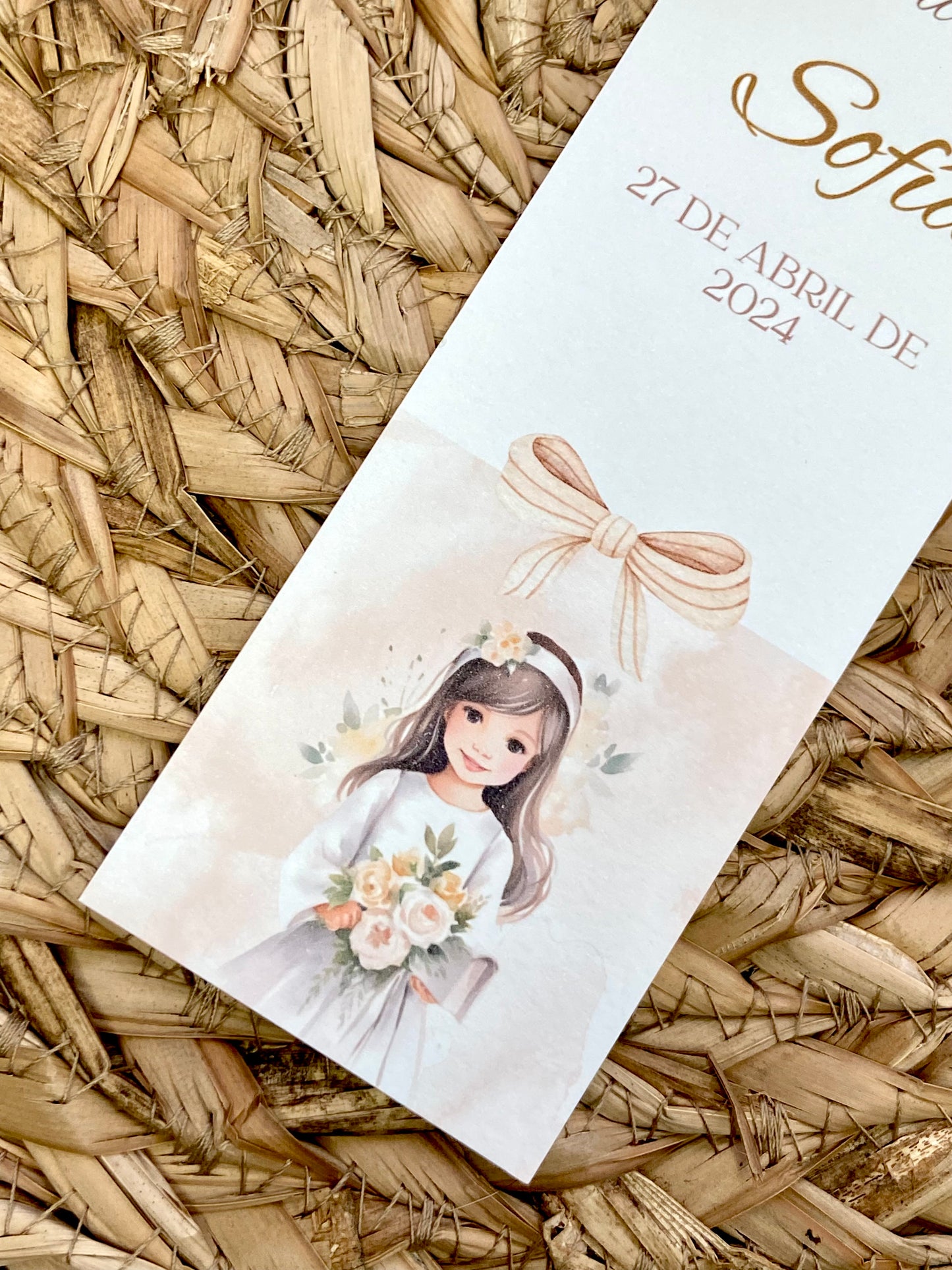 Marcapáginas Comunión