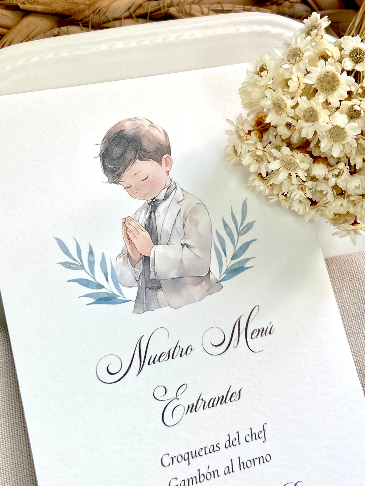 Menú Comunión