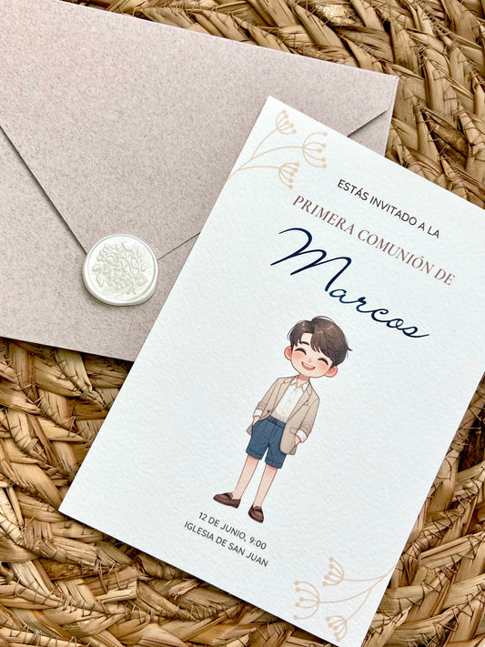 Invitación Comunión