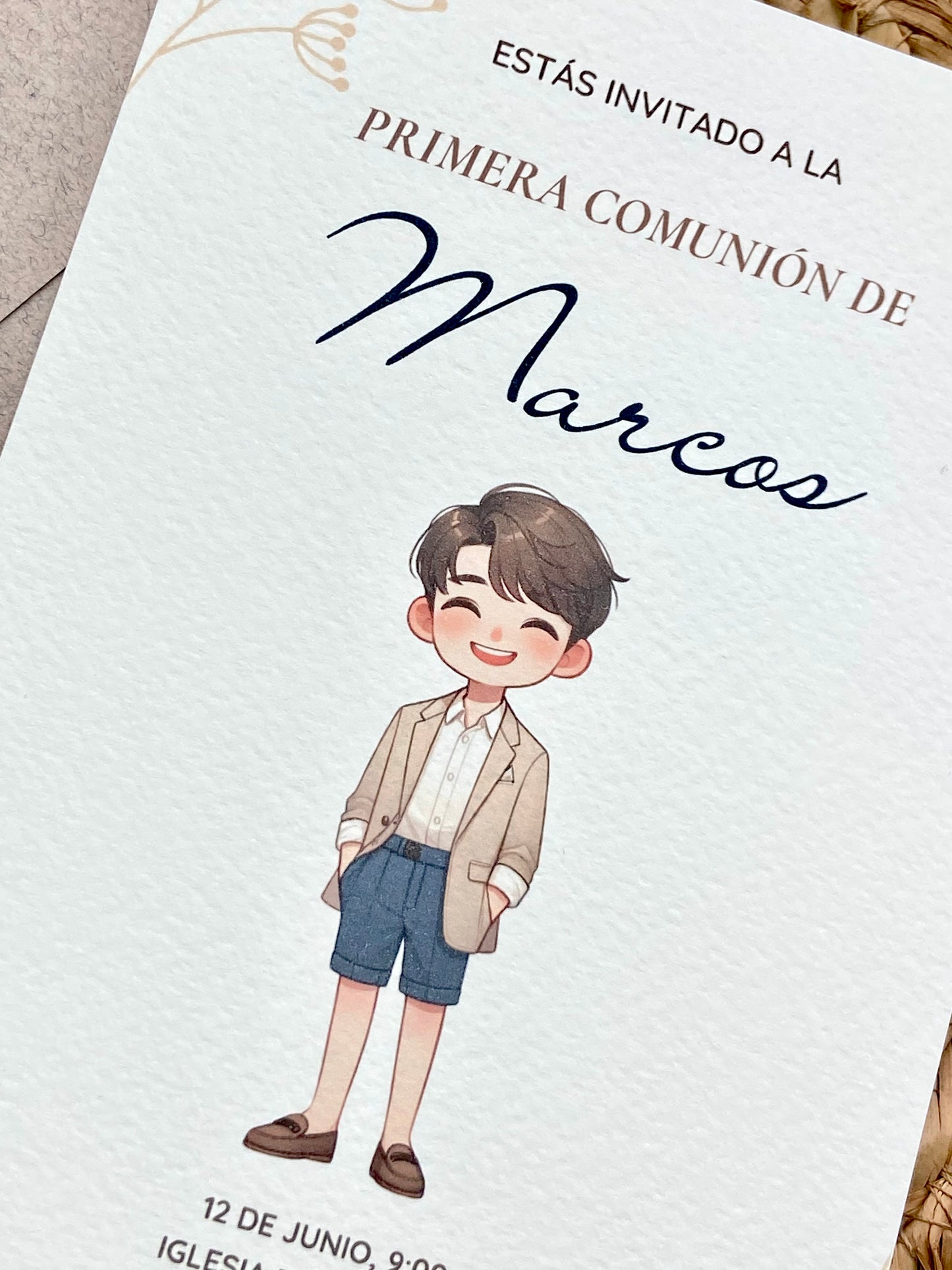 Invitación Comunión