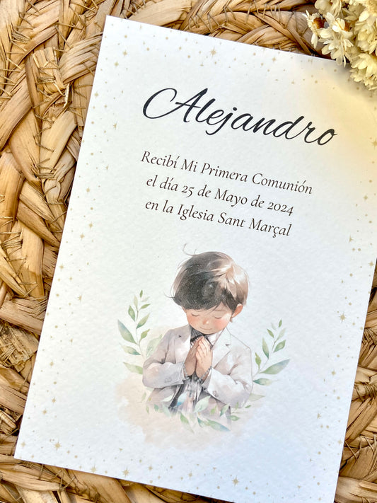 Recordatorios Comunión