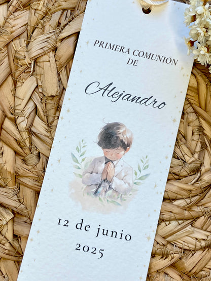 Marcapáginas Comunión