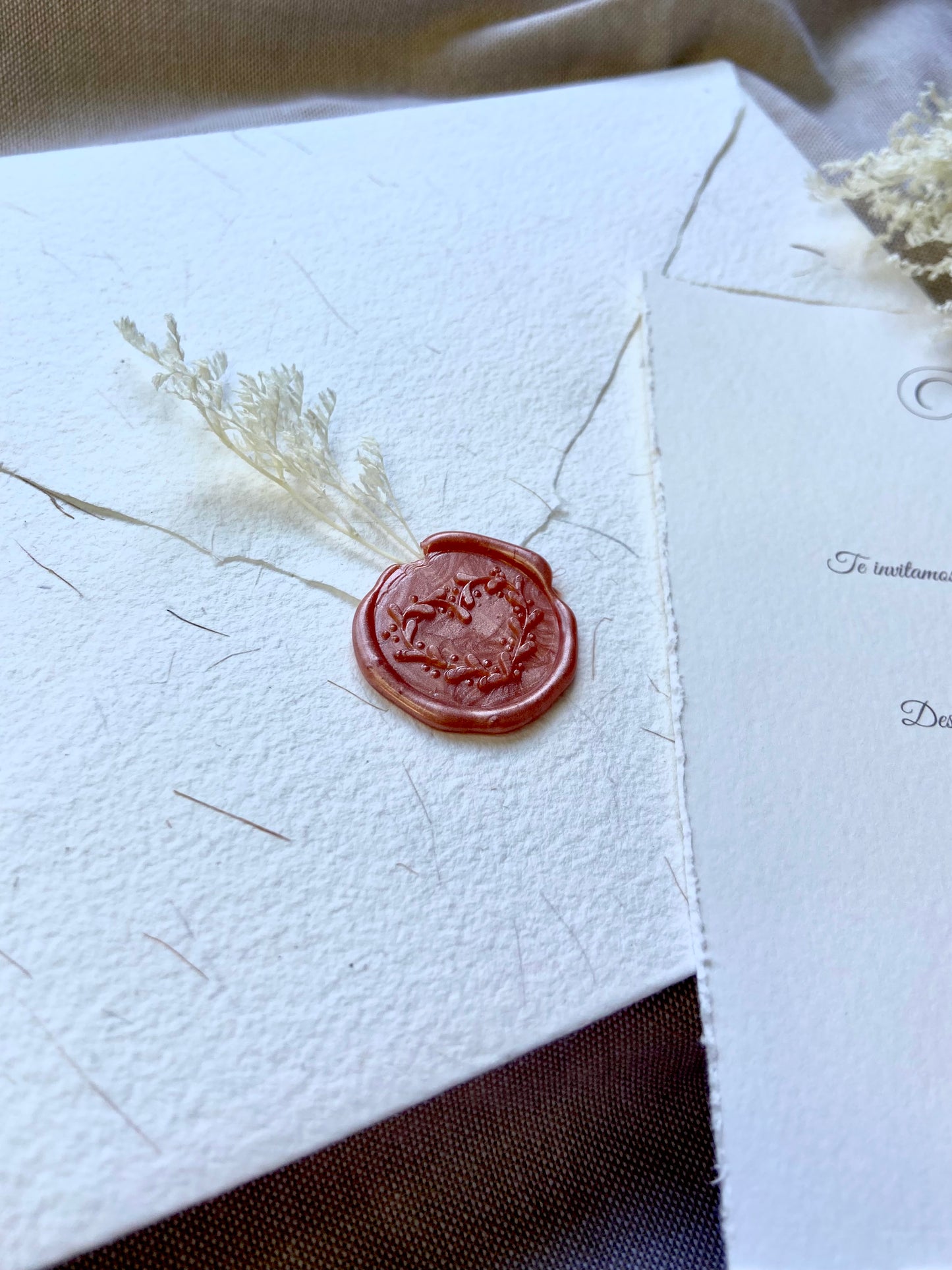 Invitación Boda “Sello Clásico”