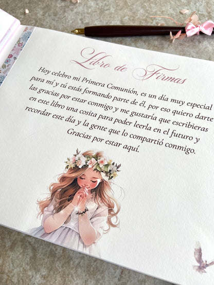 Libro de Firmas Comunión