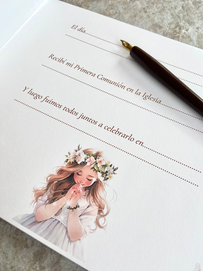 Libro de Firmas Comunión