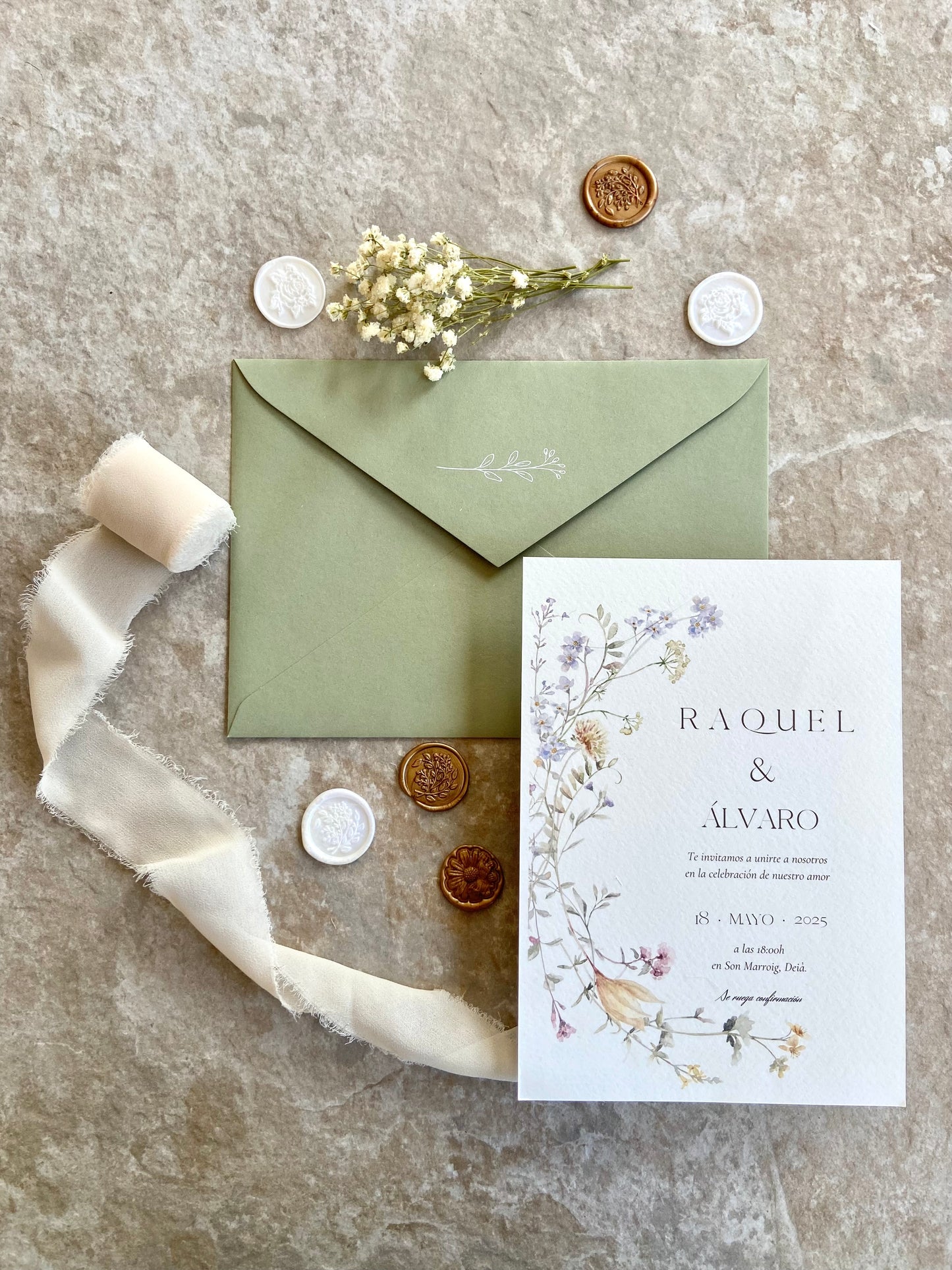 Invitación Boda ''Armonía Floral''