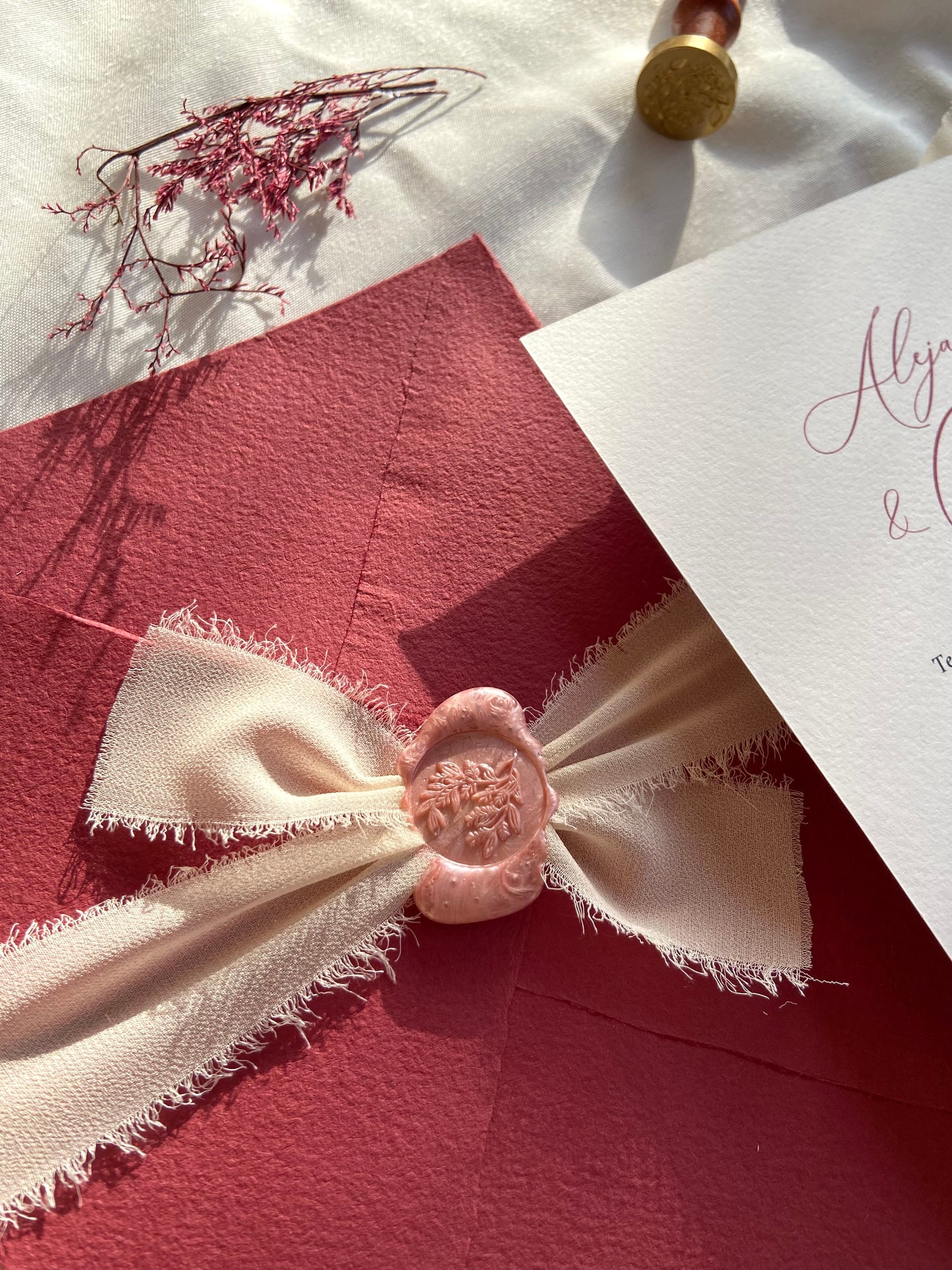 Invitación Boda ''Flor Silvestre''